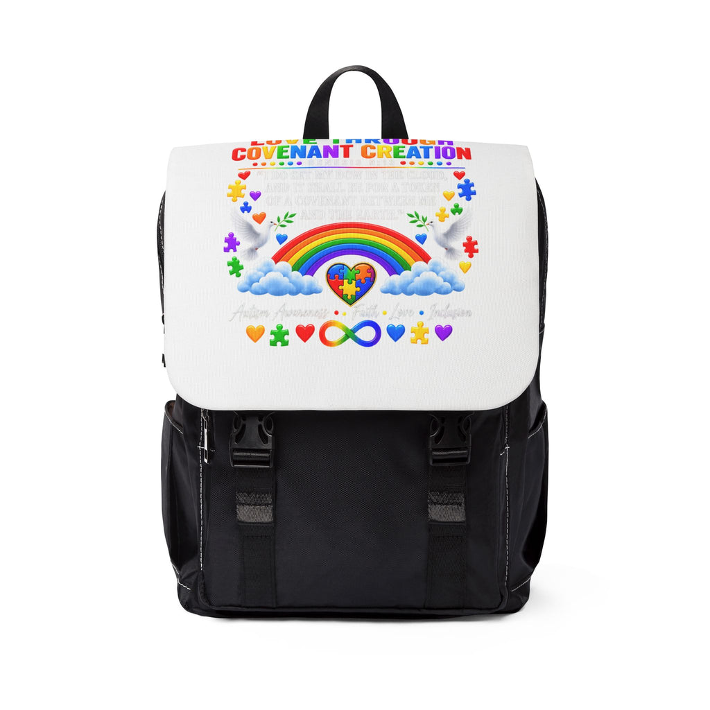 Unisex Casual Shoulder Backpack