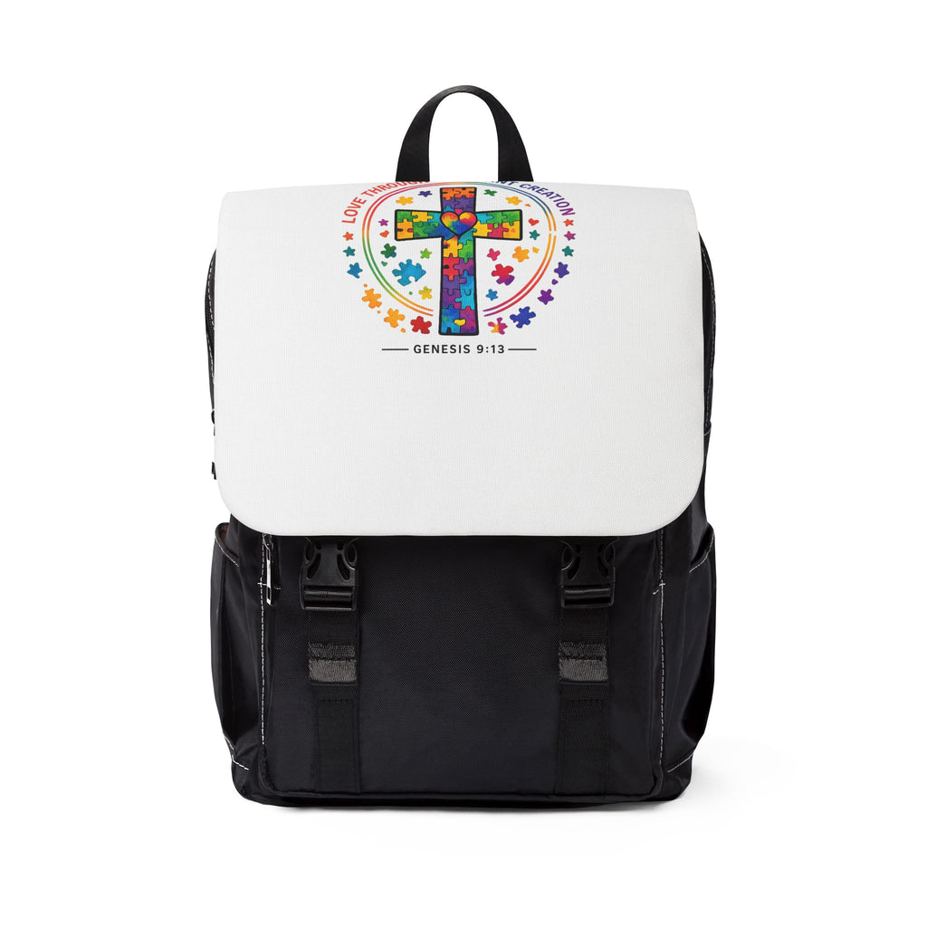 Unisex Casual Shoulder Backpack