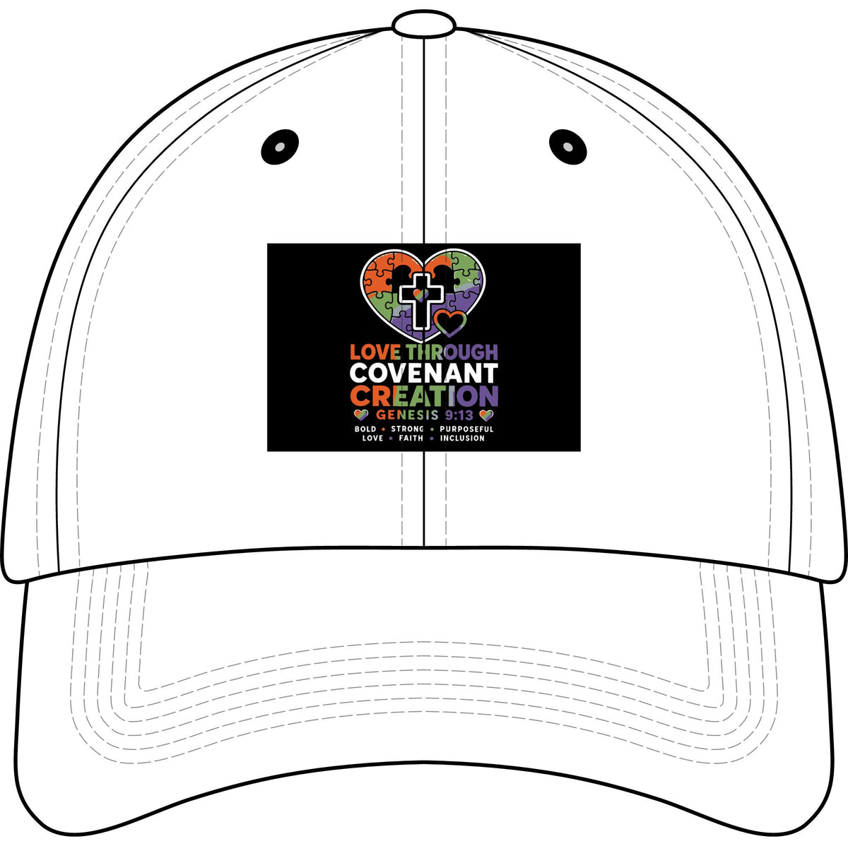 Youth Baseball Cap (Embroidery)