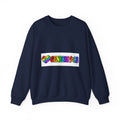 Crewneck Sweatshirt — Rainbow Heart "Genesis 3:19" Christian Faith Pride Pullover