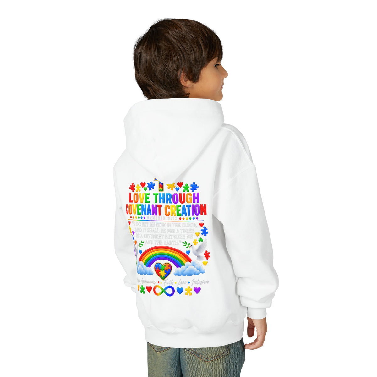 Youth Heavy Blend Hooded Sweatshirt