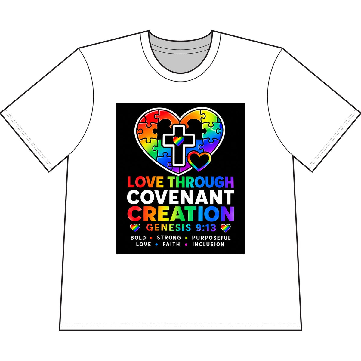 Unisex Max Heavyweight Cropped T-Shirt