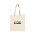 Tote Bag — "Love Through Covenant Creation" Rainbow Canvas Tote