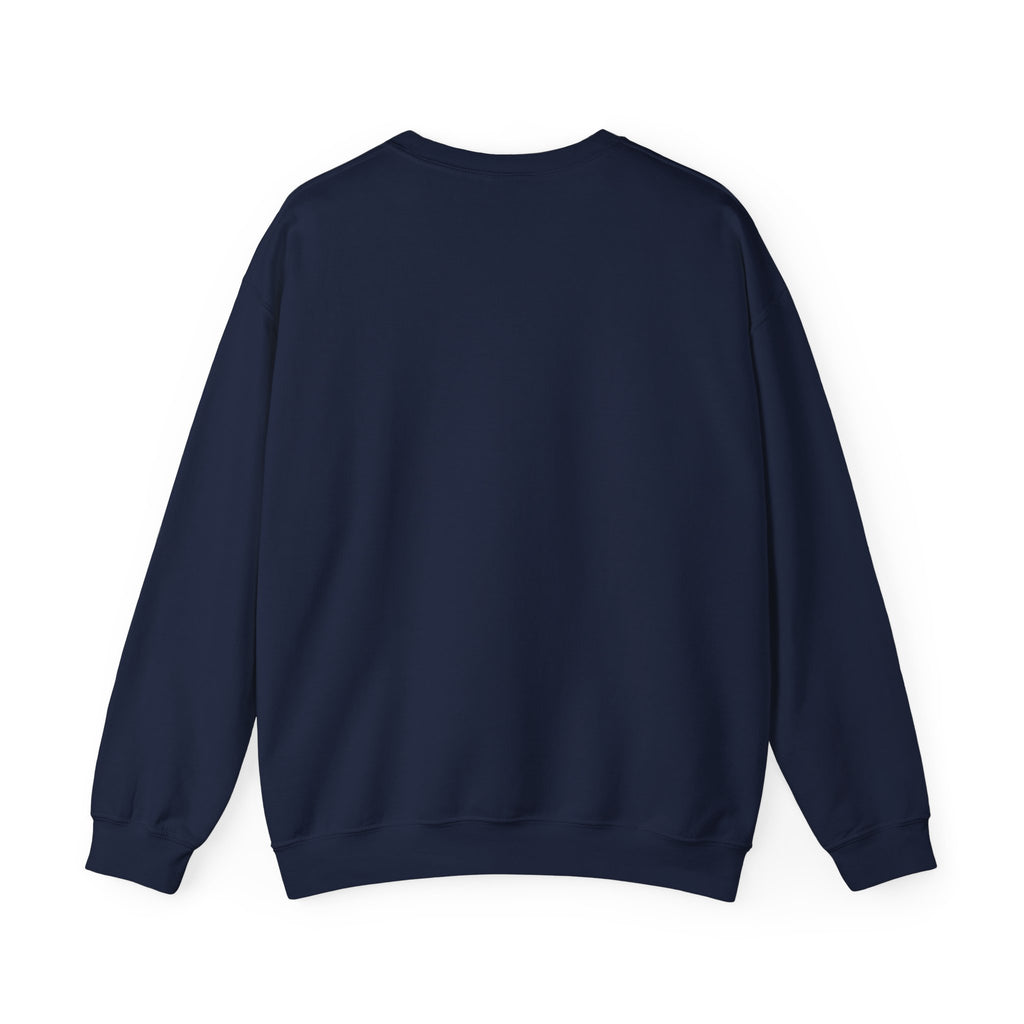 Crewneck Sweatshirt — Rainbow Heart "Genesis 3:19" Christian Faith Pride Pullover