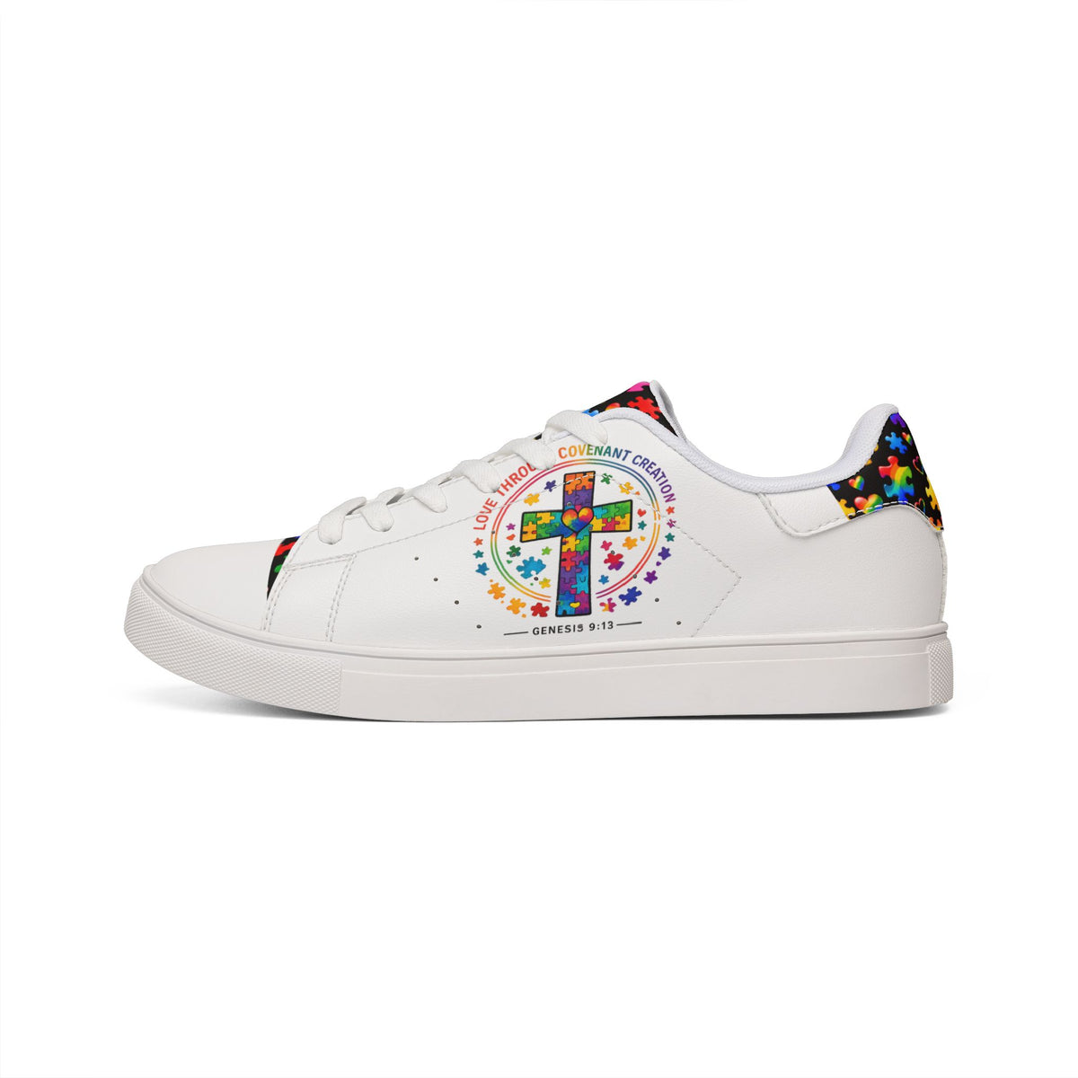 Women's Low-Top Leather Sneakers