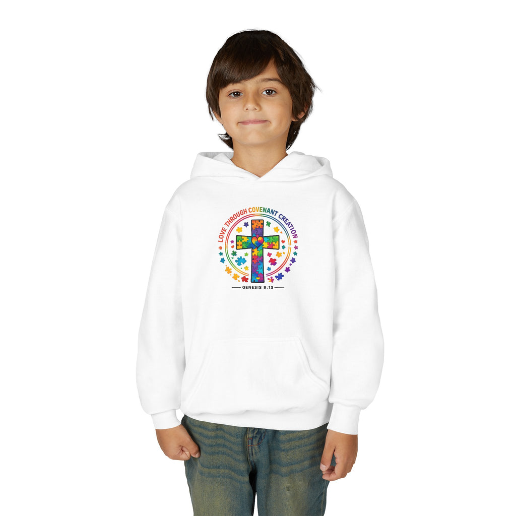 Softstyle Youth Midweight Hooded Sweatshirt