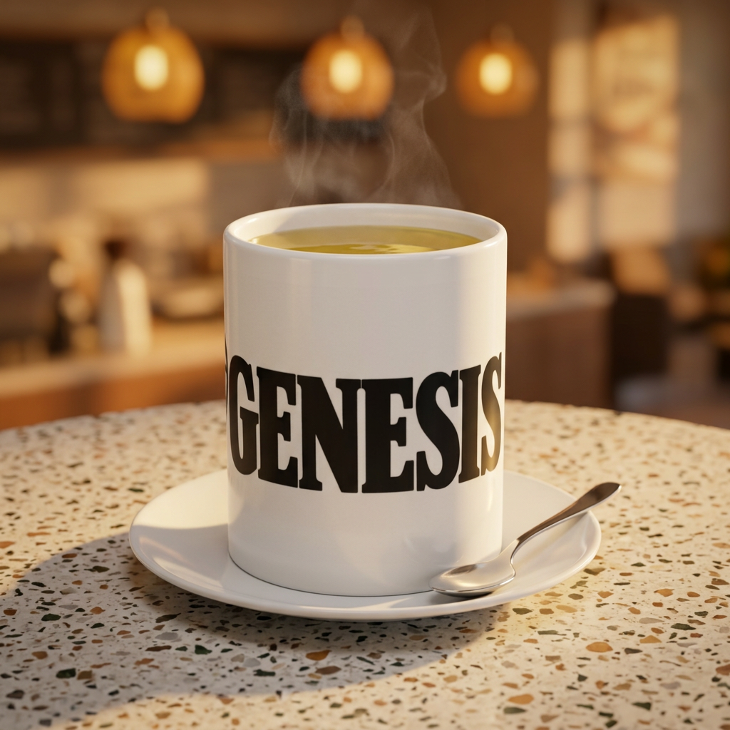 Genesis Puzzle Heart Mug — Autism Awareness Coffee Cup
