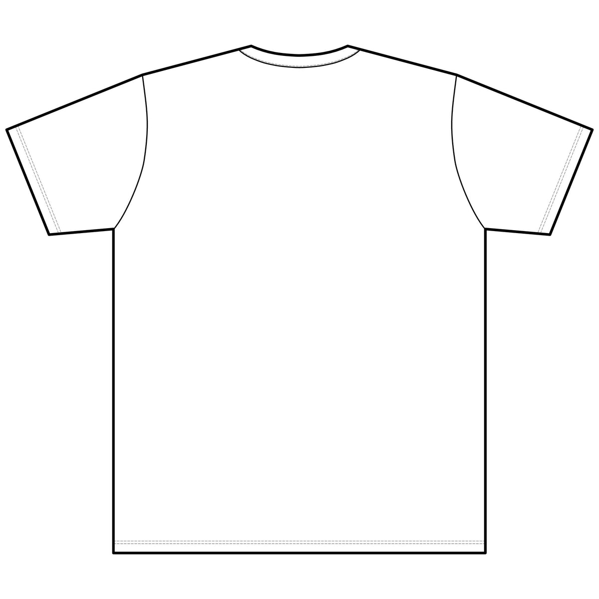 Unisex CVC V-Neck Tee