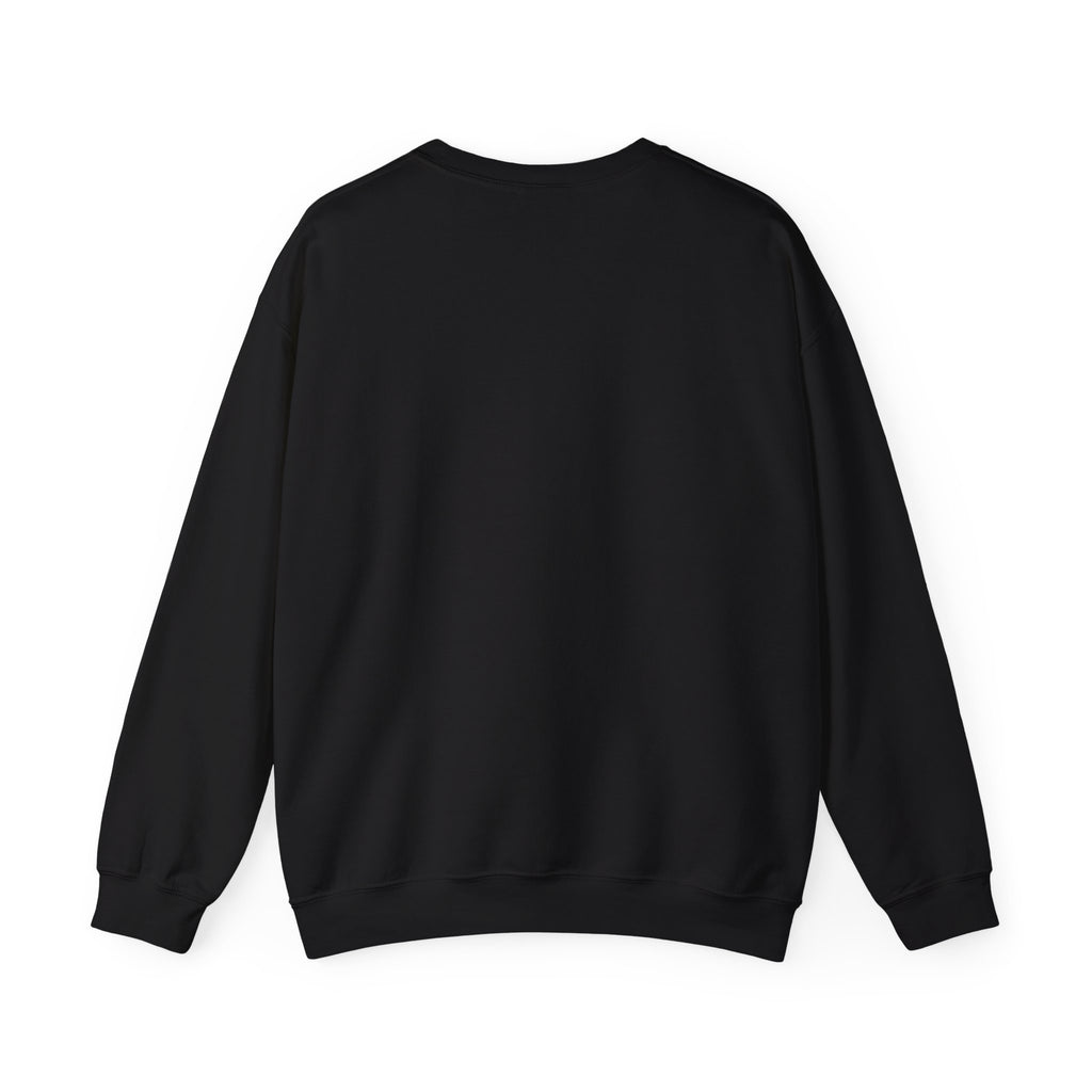 Crewneck Sweatshirt — Rainbow Heart "Genesis 3:19" Christian Faith Pride Pullover