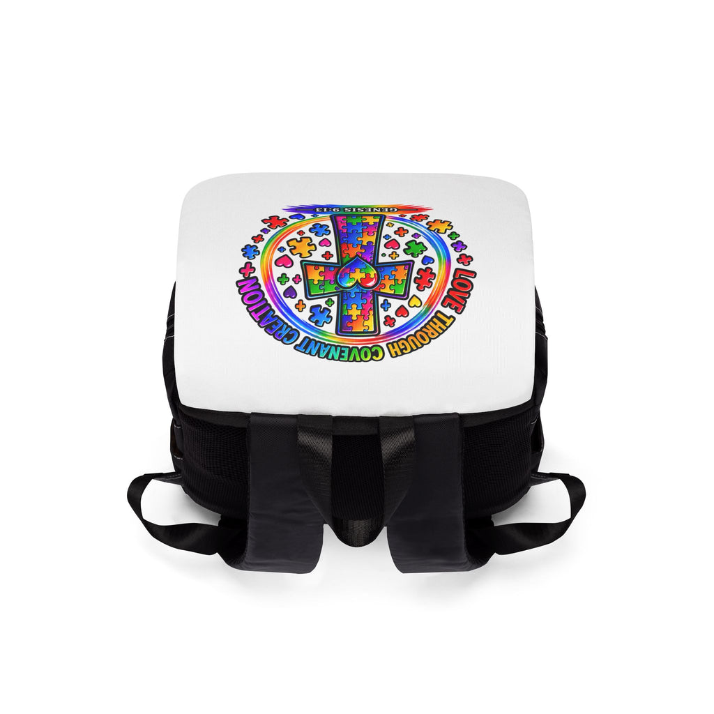 Unisex Casual Shoulder Backpack