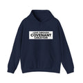 Hoodie — "Love Through Covenant Creation" Minimalist Faith Sweatshirt