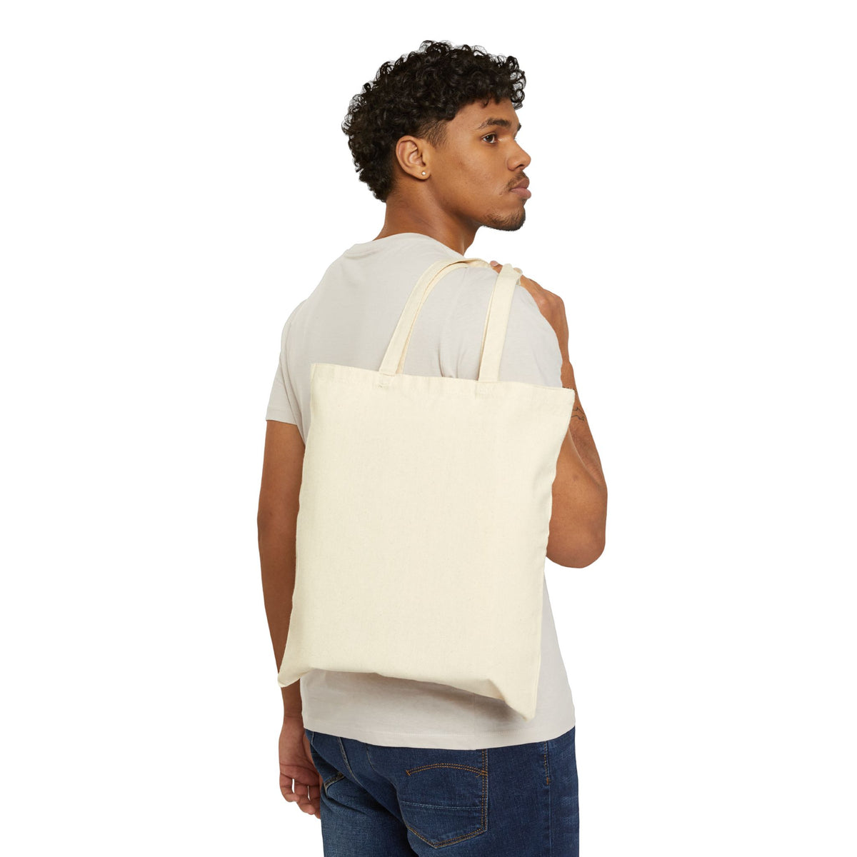 Tote Bag — "Love Through Covenant Creation" Rainbow Canvas Tote