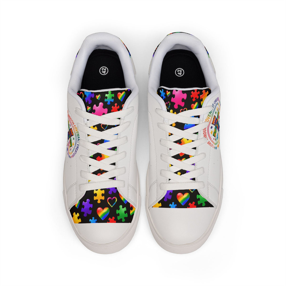 Women's Low-Top Leather Sneakers
